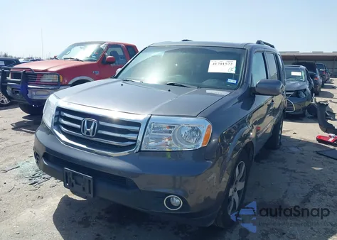 2014 Honda Pilot Touring from USA, damaged, VIN 5FNYF3H99EB022271